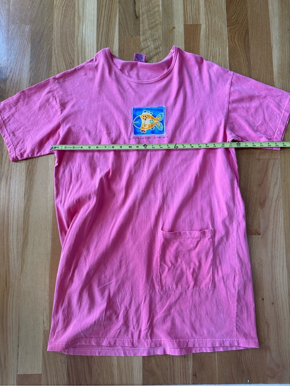 Jersey USA | Pink Coral Wildwood Crest Swimsuit Cover Up Dress | Size OS - Picture 3 of 7